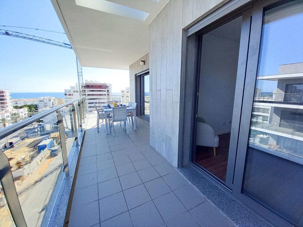 T3 Alto Forte -Vista Mar,Ar Condicionado,Garagem Quarteira Exterior photo